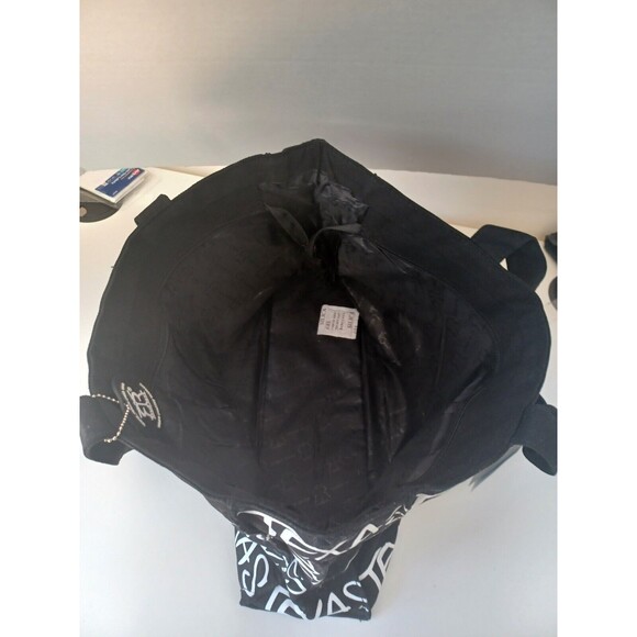 NWT ROBIN RUTH Texas Canvas Tote Bag Black HTF - Picture 5 of 7